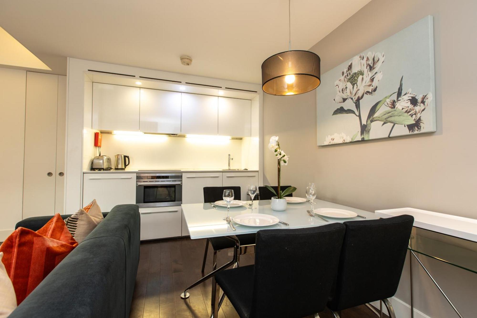 Modern 1br Flat, 2min Tube Lägenhet *