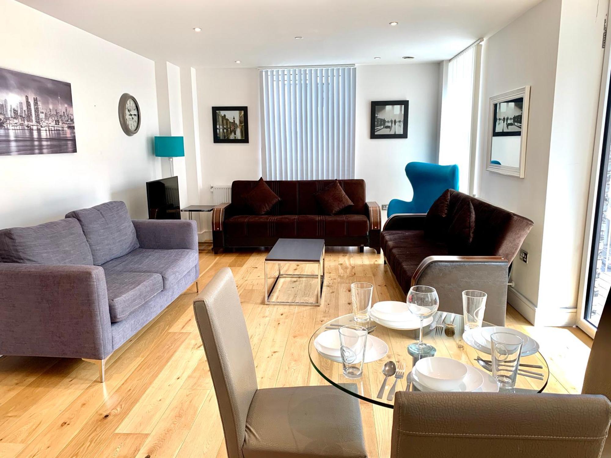Apartment Modern Excel 2 Bedrooms 2 Bathrooms, Parking, Kitchen, Lounge, Balcony