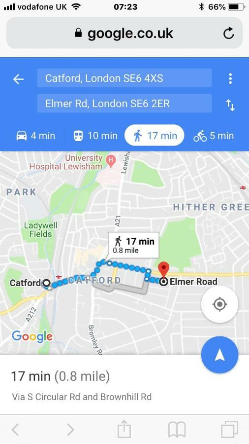 Catford Privat overnatting London