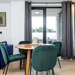 Modern Flat With Private Balcony Lift Access