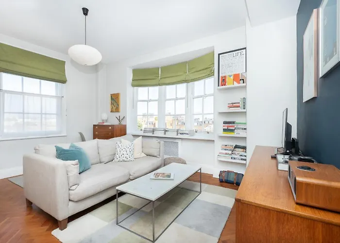Bright 1Br Apt, 1Min To Tube & Kensington Gardens