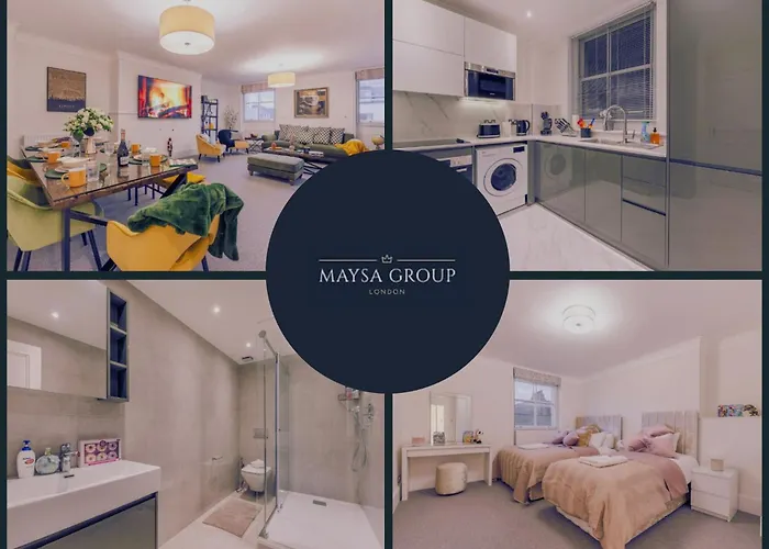 Modern London Luxury 3Bed 3Bathroom Retreat 6Hs