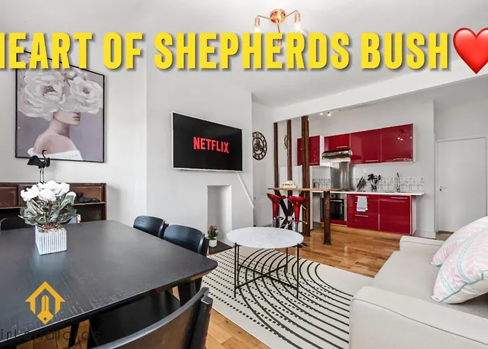 Fabolous 2 Bedroom Flat Near Westfield Shopping