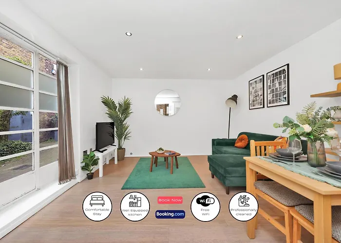 One Bedroom Apartment Short Term Rental & Flexible Renting Hoxton With Free Wifi
