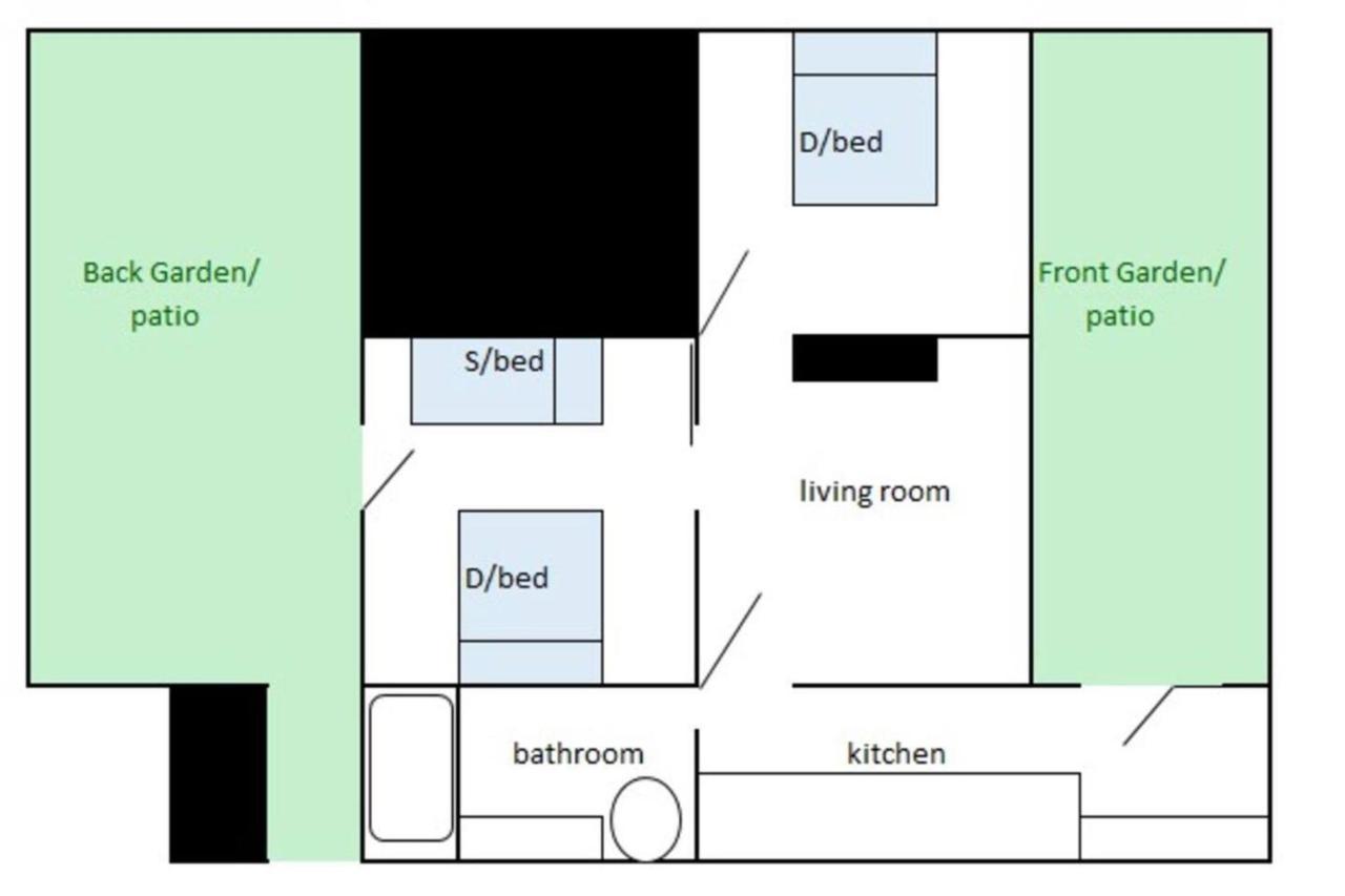 Kennington Oval 2-bed In Apartment