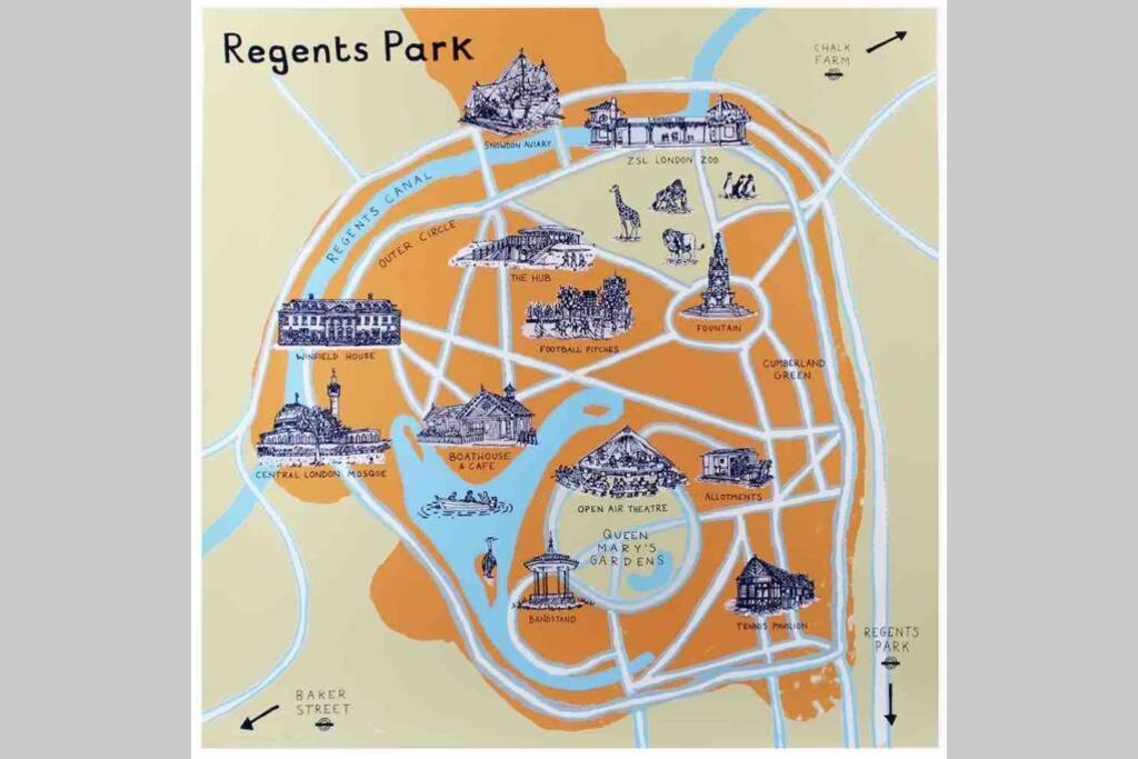 Lejlighed Marylebone Mayfair Hyde & Regents Park W1 *