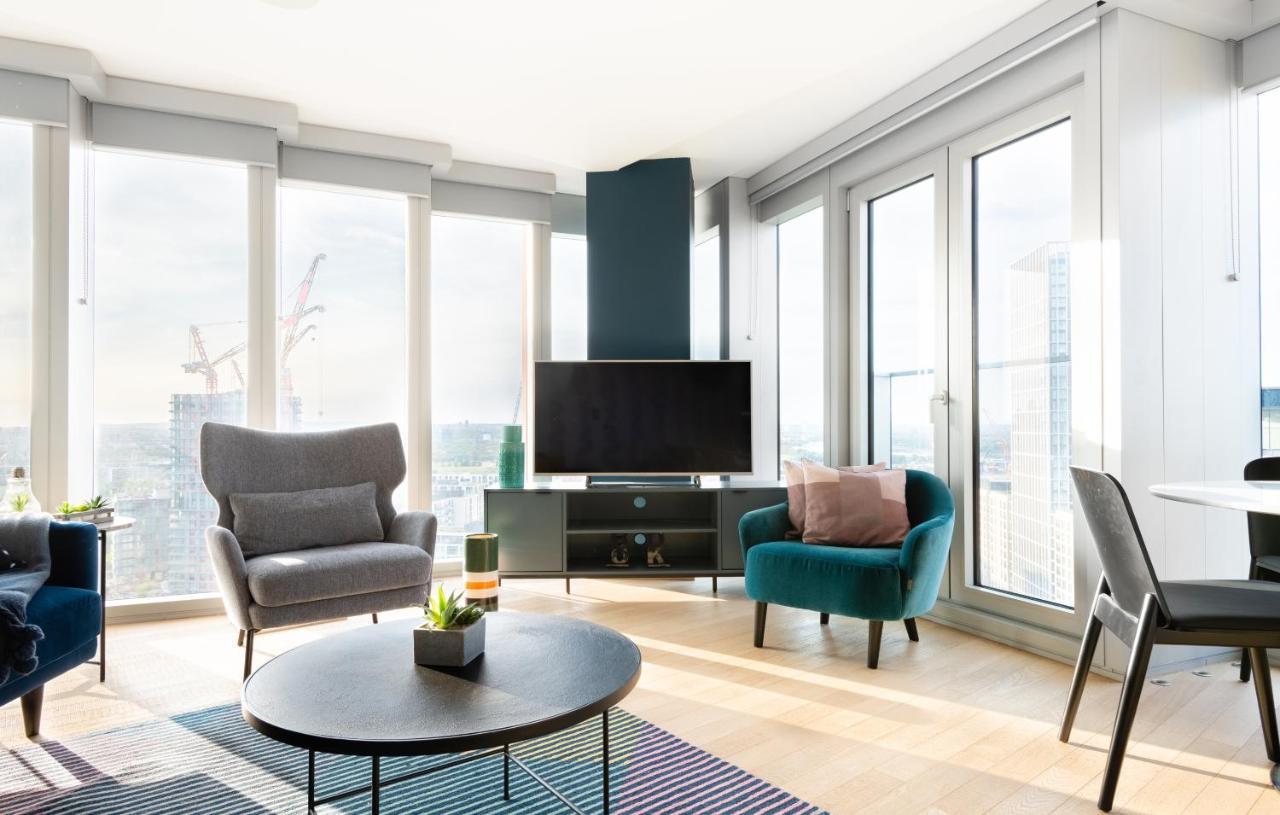 The Stratford Escape - Modern & Bright 2bdr Loft With Amazing Views Lägenhet London