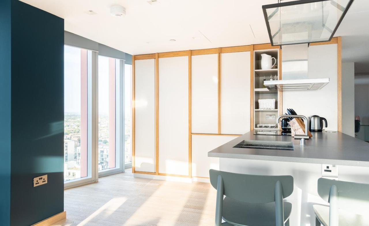 Lägenhet The Stratford Escape - Modern & Bright 2bdr Loft With Amazing Views