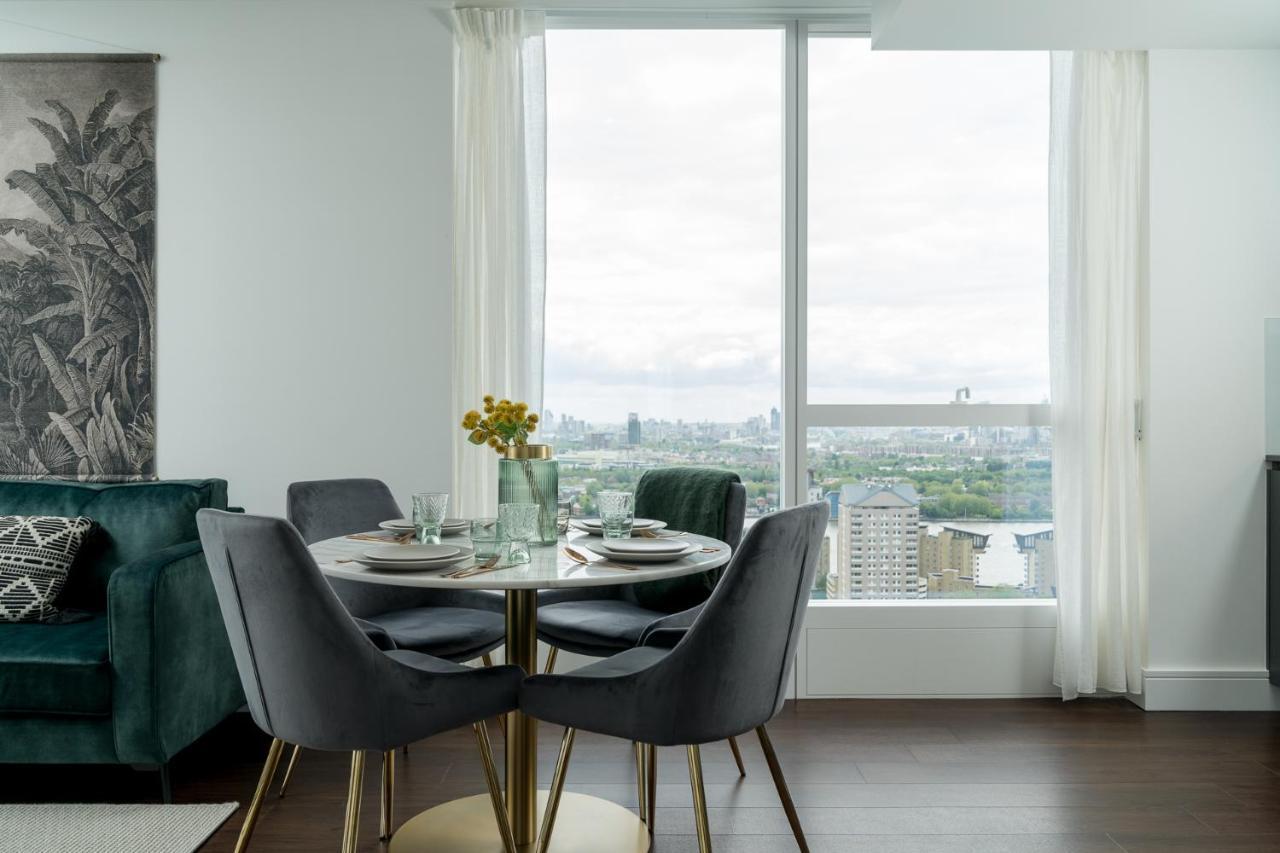 Appartamento Luxurious Spacious 2bed Skyline River Views By Canary Wharf Londra