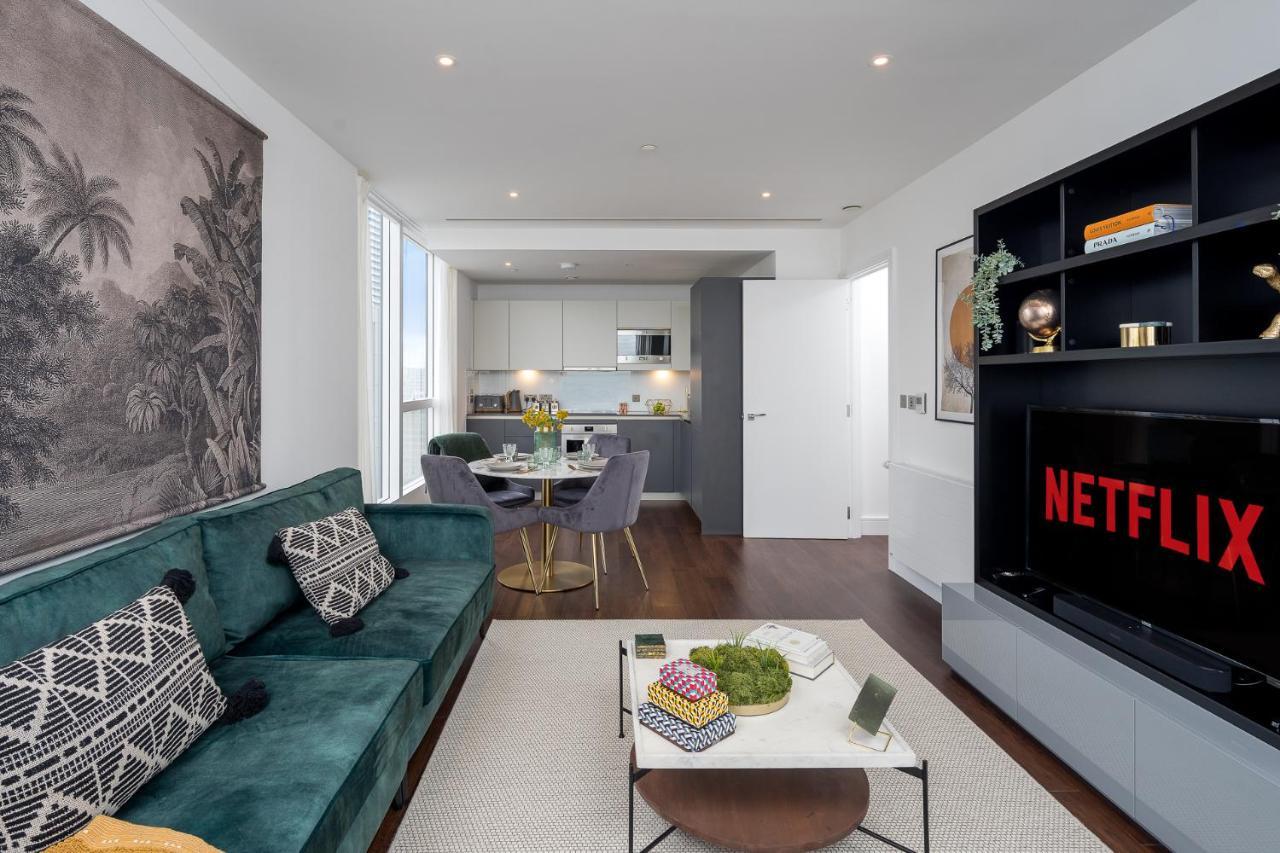 Luxurious Spacious 2bed Skyline River Views By Canary Wharf Apartment *