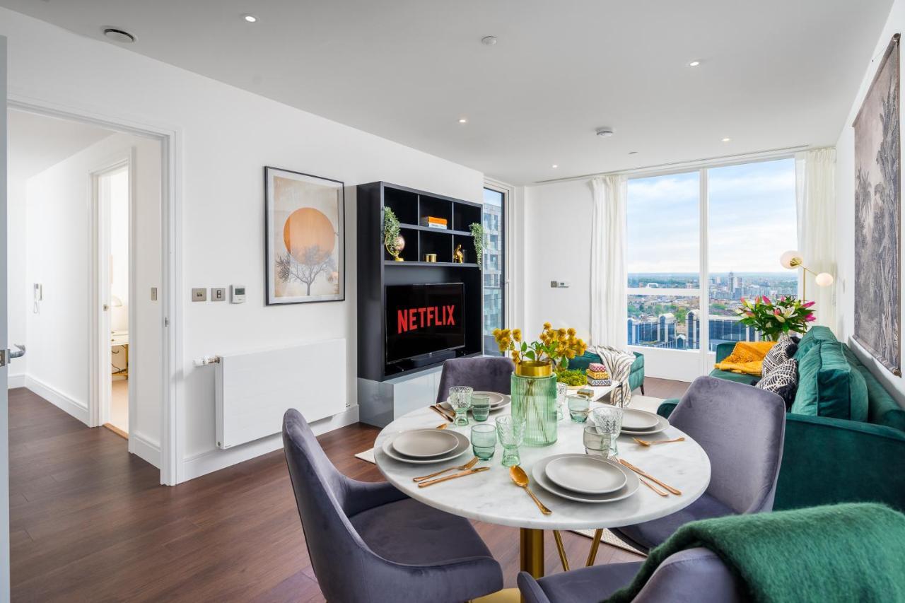 Luxurious Spacious 2bed Skyline River Views By Canary Wharf Appartamento