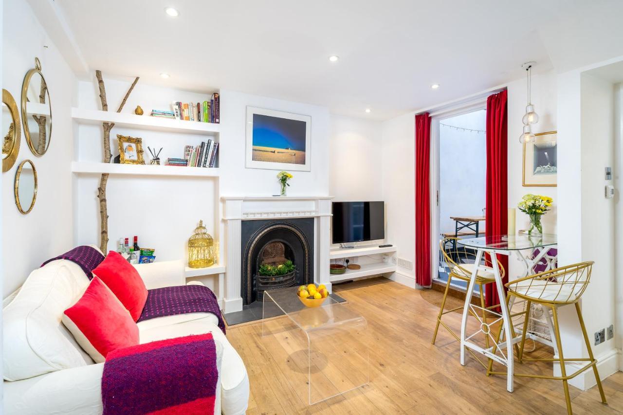 Stylish Flat With Private Yard In Shepherd Bush Lägenhet *