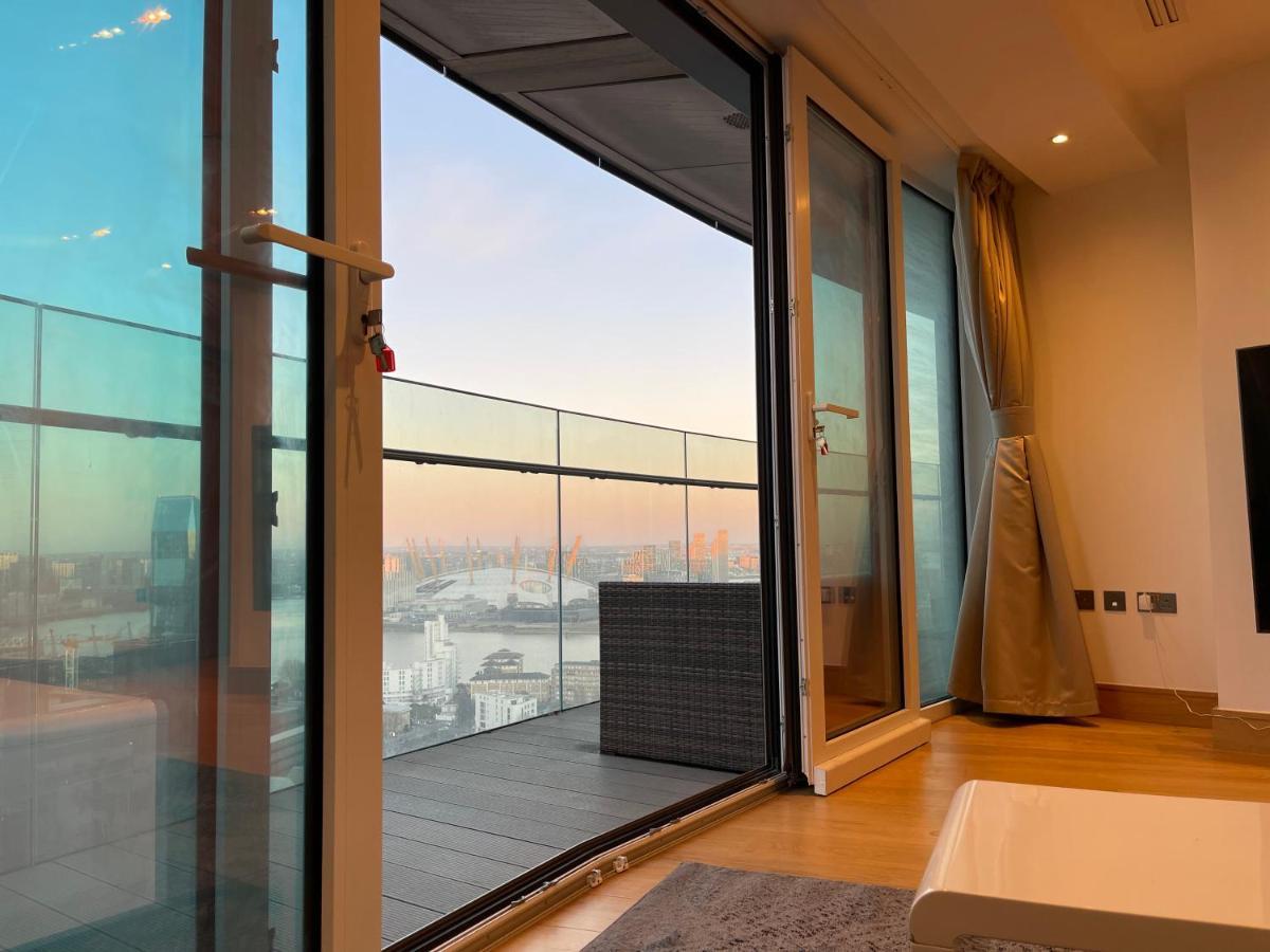 Leilighet Canary Wharf Luxury Apartment With Panoramic Views