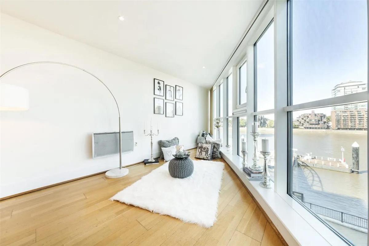 Appartement Panoramic Riverside Facing - 2 Bed - 2 Bath - 2 Balconies - In Nine Elms