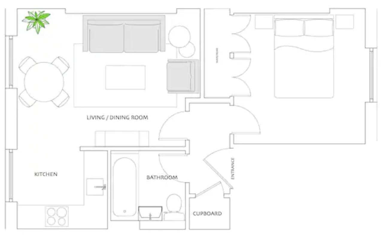 1 Bed Russell Square Appartamento *