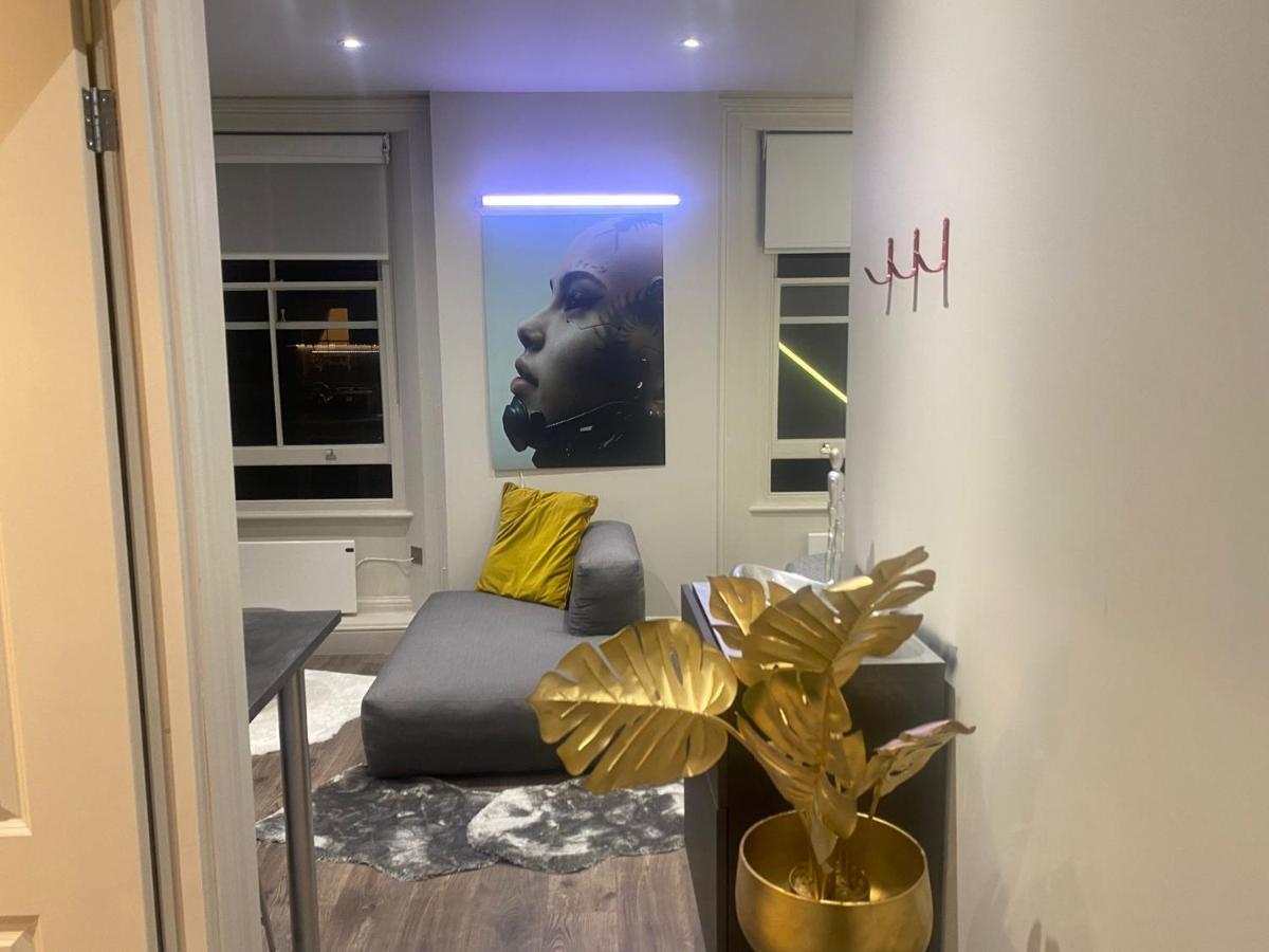 Apartment New Luxury Cyberpunk 1bed Studio Serviced Notting Hill Free Wifi & Netflix Location Perfect For Solo & Coupled Guests London