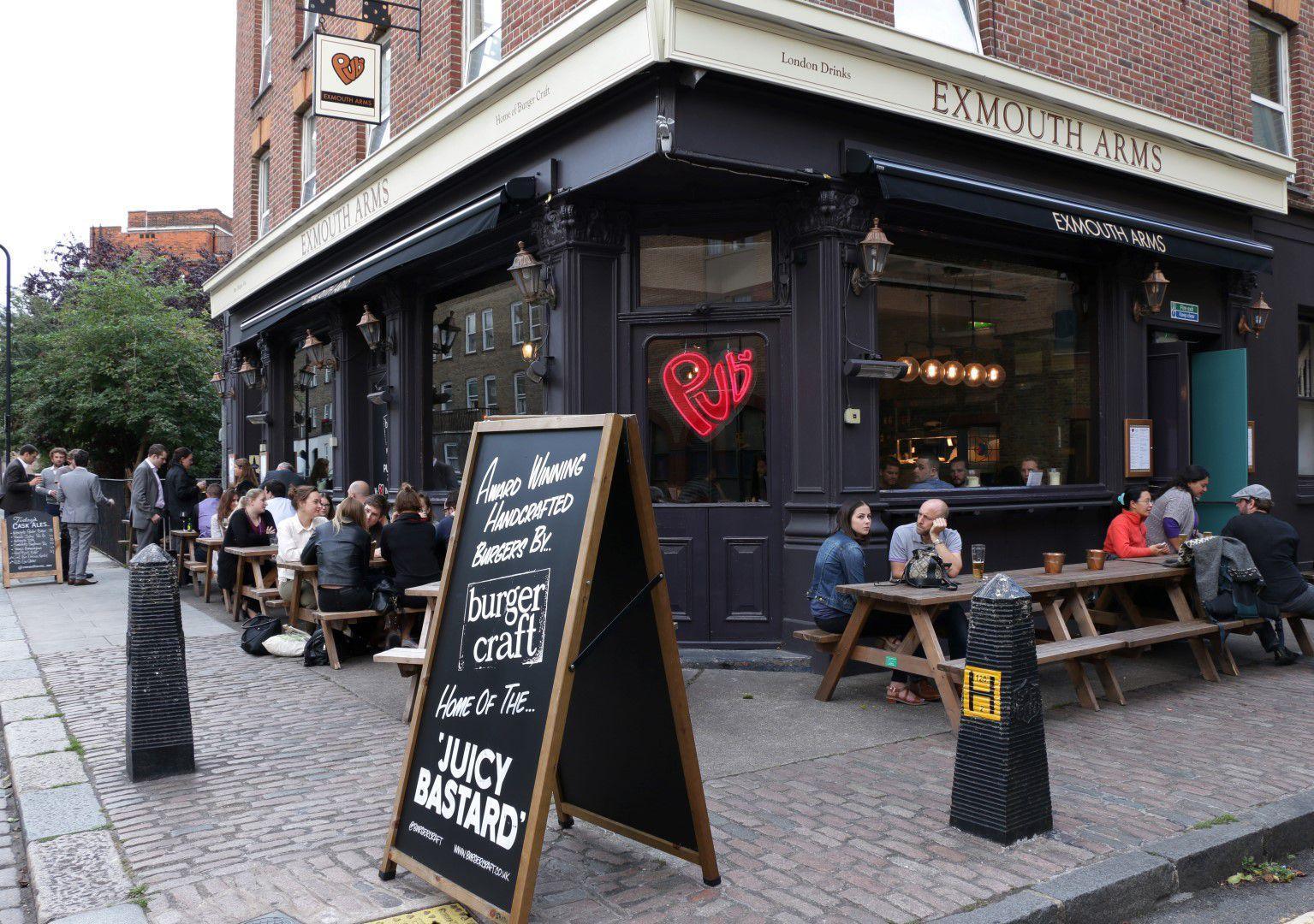 Publove @ The Exmouth Arms, Euston Vandrerhjem *