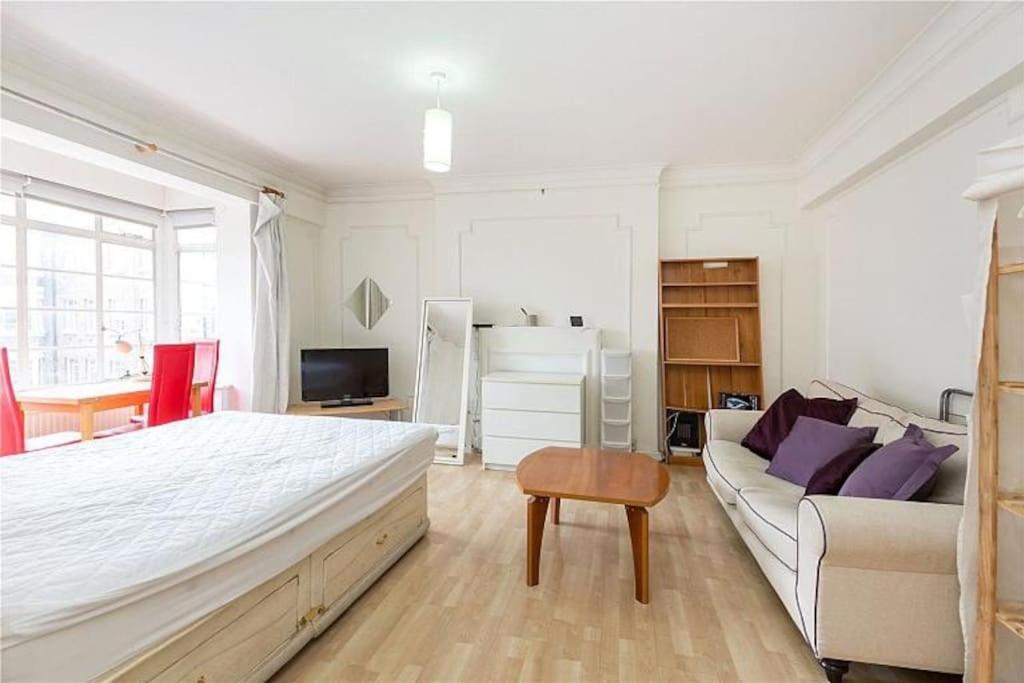 Apartment King-sized Studio, 6th Floor + Lift, Regent's Park *
