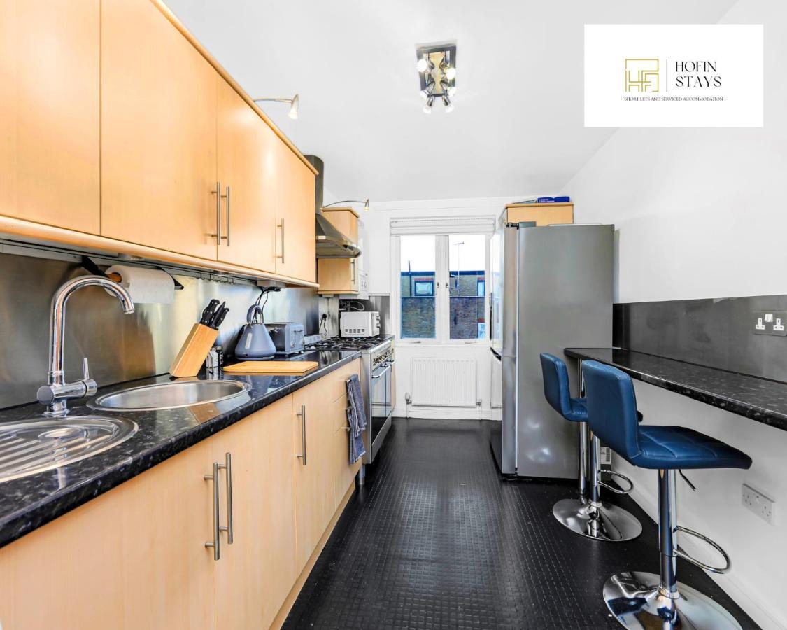 2 Modern Double Bed For 6 Guests By Hofin Short Lets & Serviced Appartamento