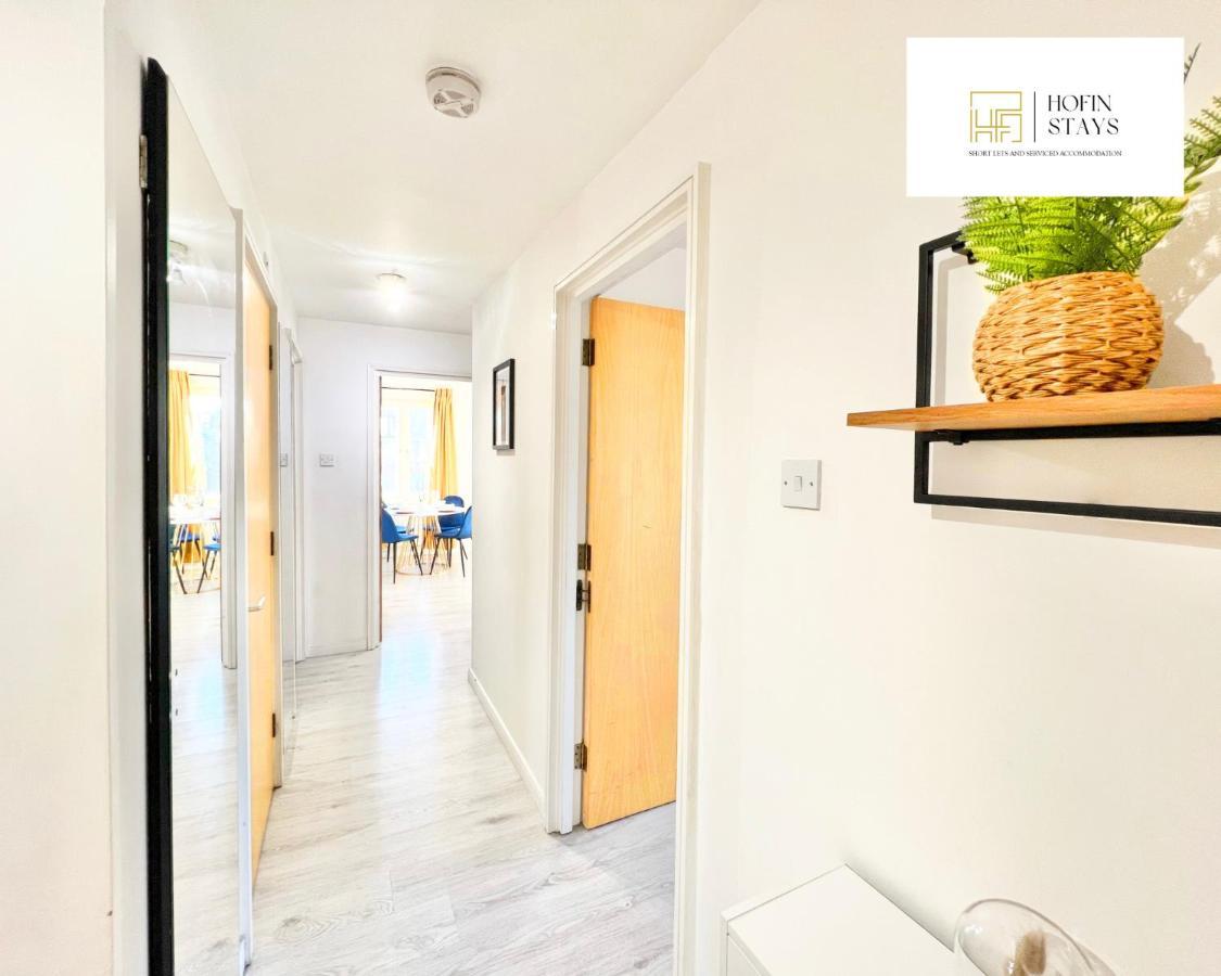 2 Modern Double Bed For 6 Guests By Hofin Short Lets & Serviced Appartamento *