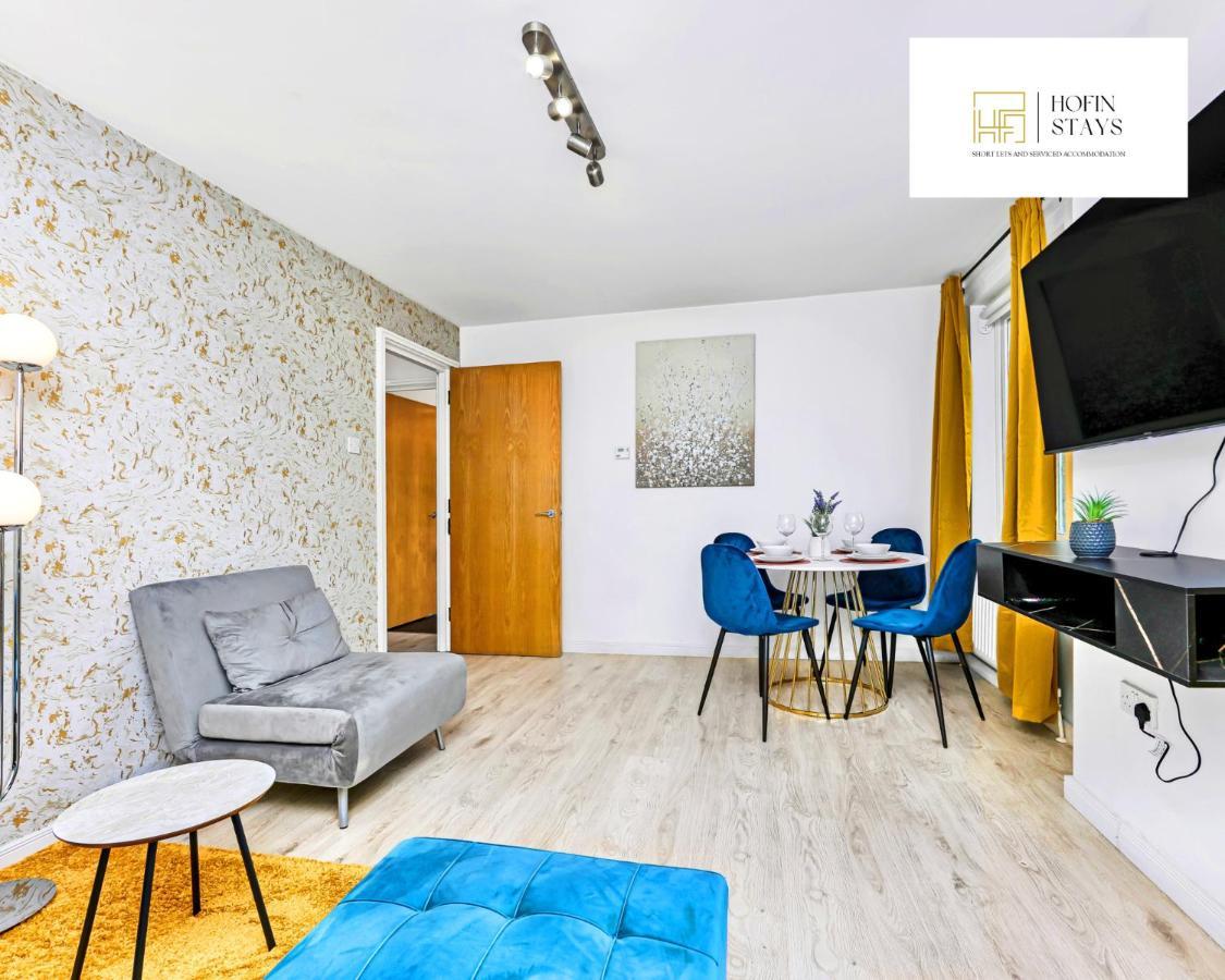 2 Modern Double Bed For 6 Guests By Hofin Short Lets & Serviced Appartamento *