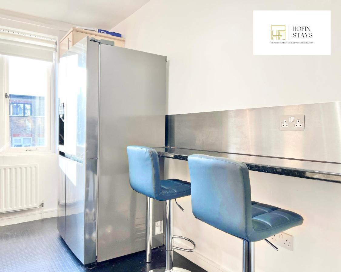 2 Modern Double Bed For 6 Guests By Hofin Short Lets & Serviced Appartamento