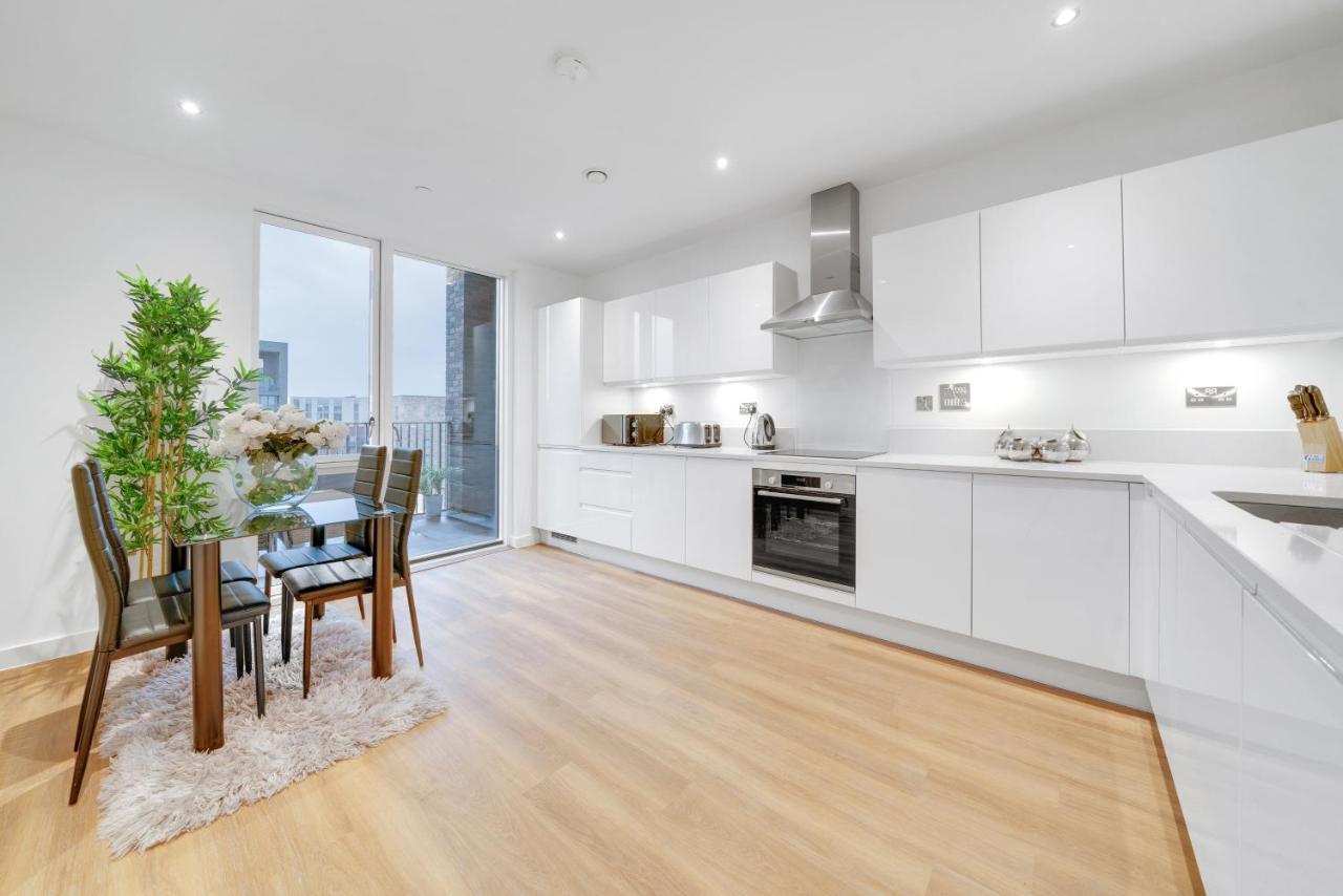 Luxury 3bed 3bath Royal Wharf Excel Newham Appartement Londres