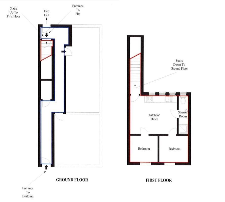 Super Studio With Two Bedrooms - Five Minutes From The Station! Apartment