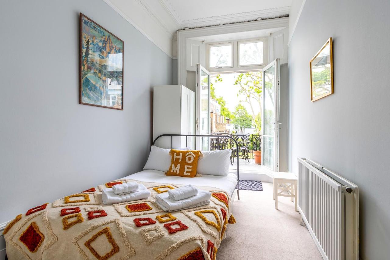 Lägenhet Bright 2 Bedroom Flat With Terrace In Notting Hill London