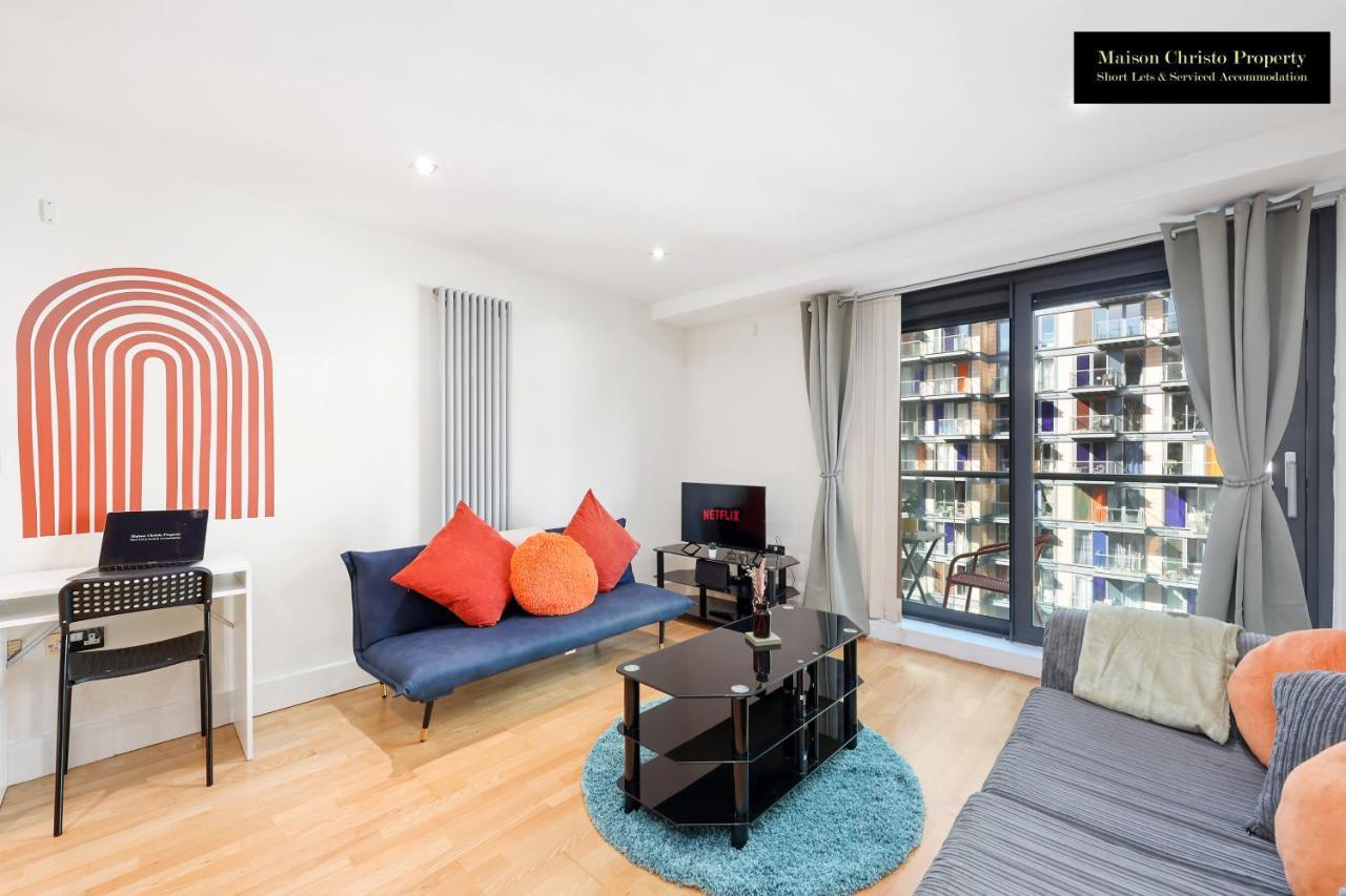 Weekly Or Monthly Stays, London, Canary Wharf - Sleeps 6- 2bedroom, Free Parking, Serviced By Maison Christo Lägenhet