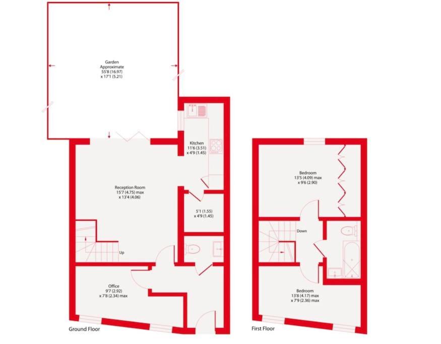 Ferienhaus Amazing 3 Bed Interior Designed House With Garden - 114 The Hervey