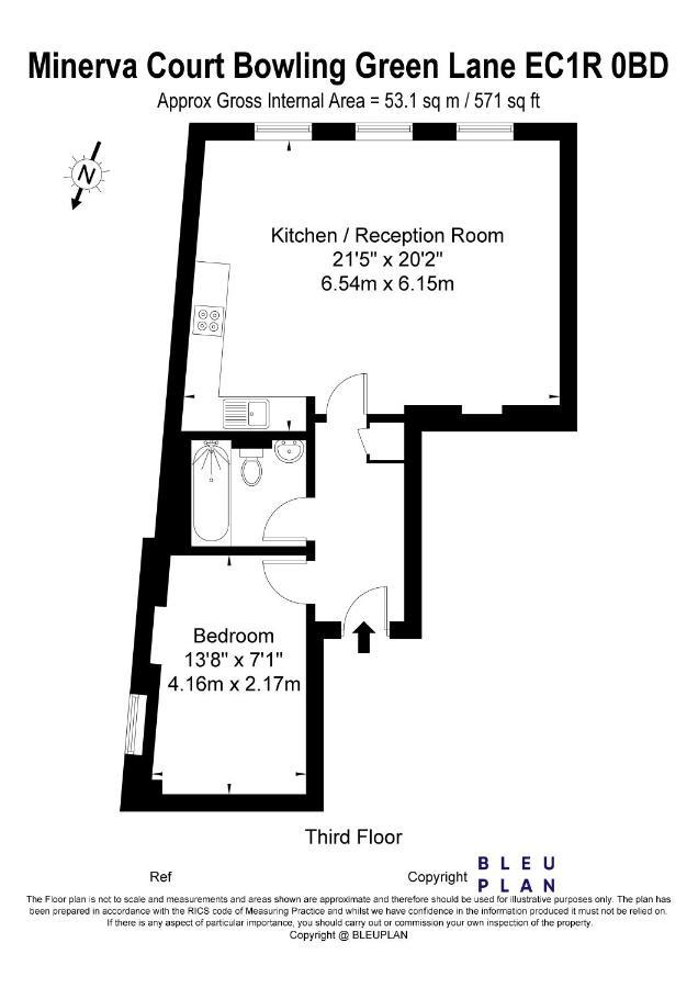 Mulberry Flat 5 - One Bedroom 3rd Floor By Living Vakantiehuis Londen
