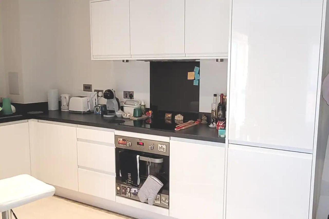 Sunny Luxury Skyline Flat Near Alexandra Palace, Tottenham Stadium & Drumsheds * Londra