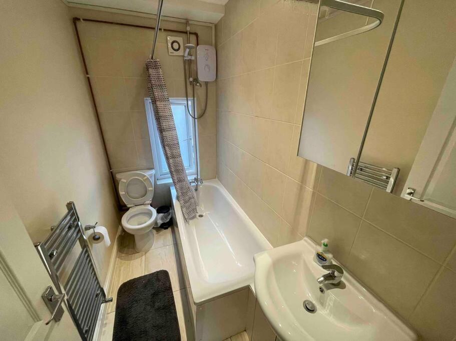 Appartement Comfortable 1 Bedroom And Double Sofa Bed Flat Londres