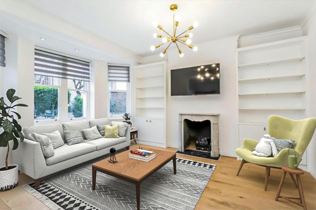 Modern Chelsea Flat, 3bd 2bath, With Parking Leilighet *