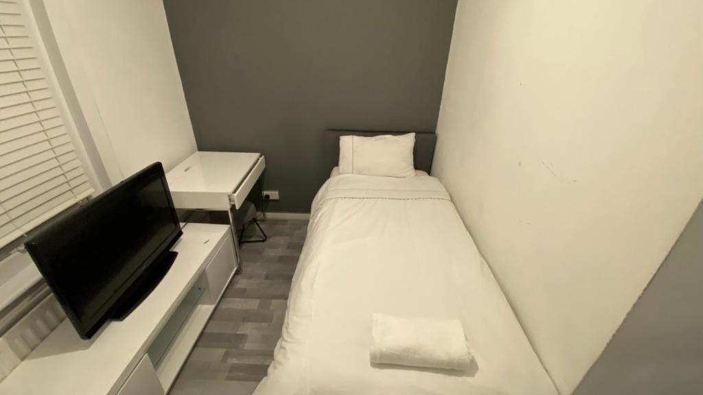 Double And Single Bedrooms In Flat Londra