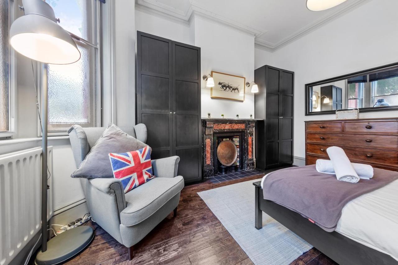 Quiet 2x Bedroom Victorian Terrace Flat + Garden Lejlighed *