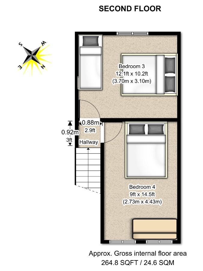 Second Nest Hampton Street Lejlighed *