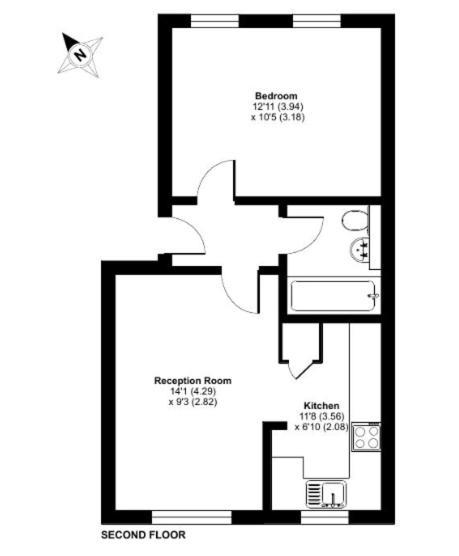 Self Contained 1 Bed Flat Next To Transport For Canary Wharf And Excel, O2 With Free Parking Londra