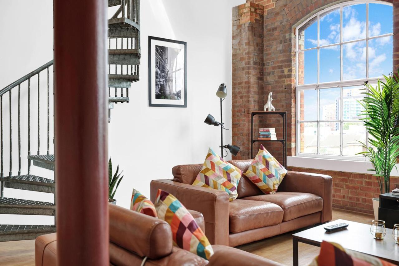 Leilighet Large Industrial Style 2 Bedroom Short Term & Flexible Renting Canary Wharf With Free Wifi London