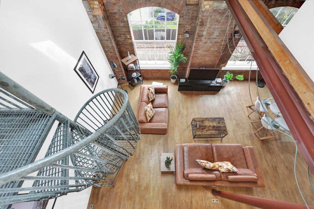 Leilighet Large Industrial Style 2 Bedroom Short Term & Flexible Renting Canary Wharf With Free Wifi