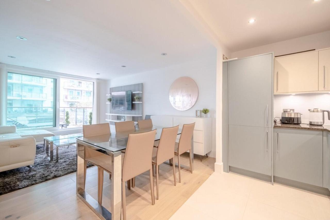Apartment 2bd Flat W River View Balcony - Vauxhall! *