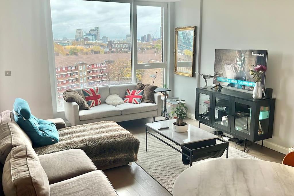 New 1br Wstunning View, 5 Min Vauxhall St Appartement