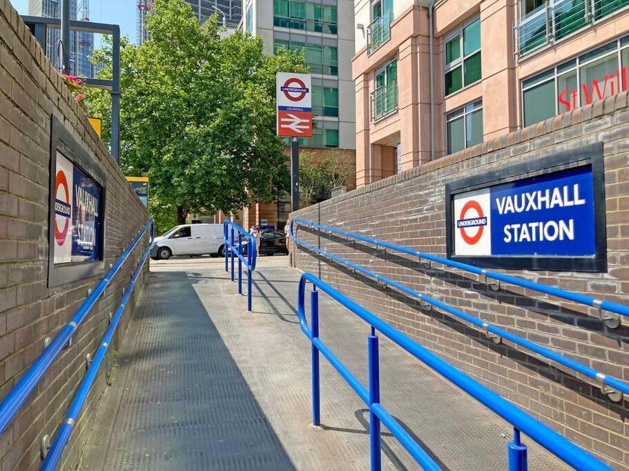 New 1br Wstunning View, 5 Min Vauxhall St Londen