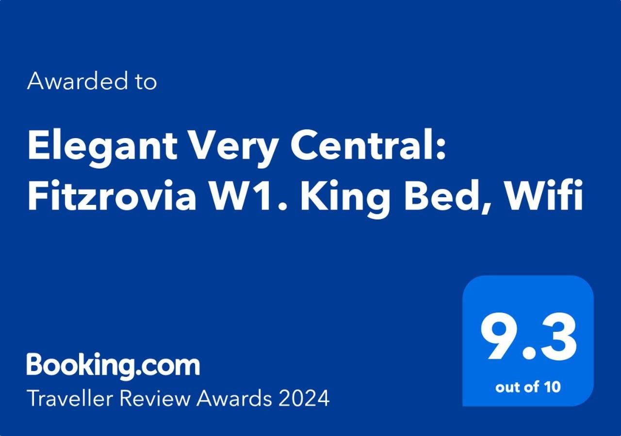 Appartement Elegant Very Central Fitzrovia W1 King Bed, Wifi, Nr Oxford St Affable Informative Host Londen