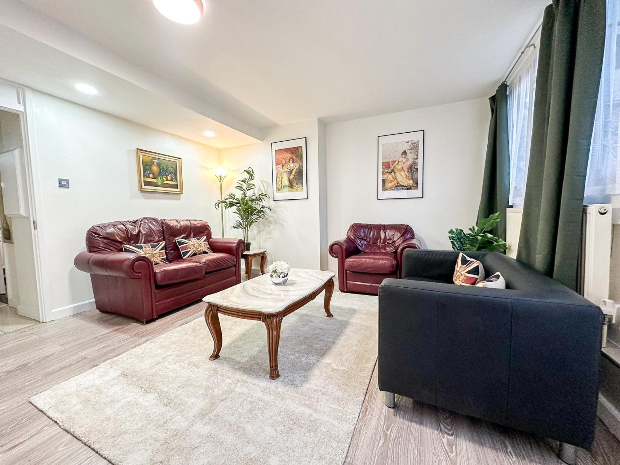 Cosy 3 Bedroom 3 Bathroom Flat With Private Garden- Maida Vale, Near Paddington Lägenhet *