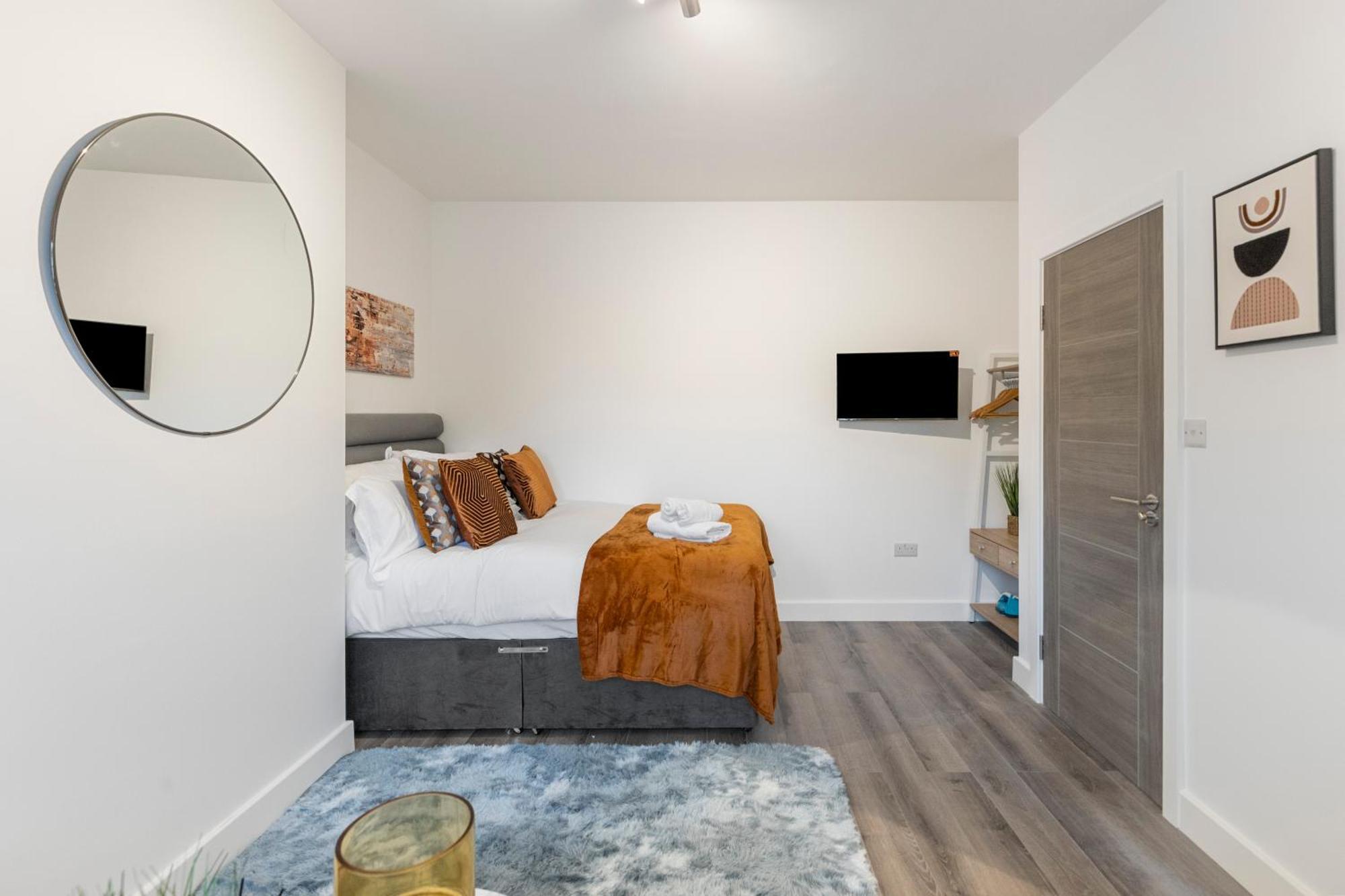 Beautiful-cosy-king Sized Bed Flat 3 Min Walk To Tube Station Appartamento *