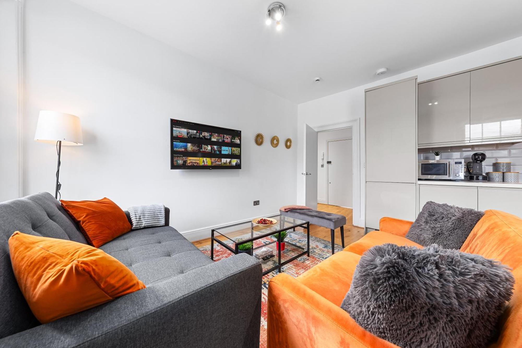 Stylish 3 Bedroom Serviced In Kings Cross Appartamento *