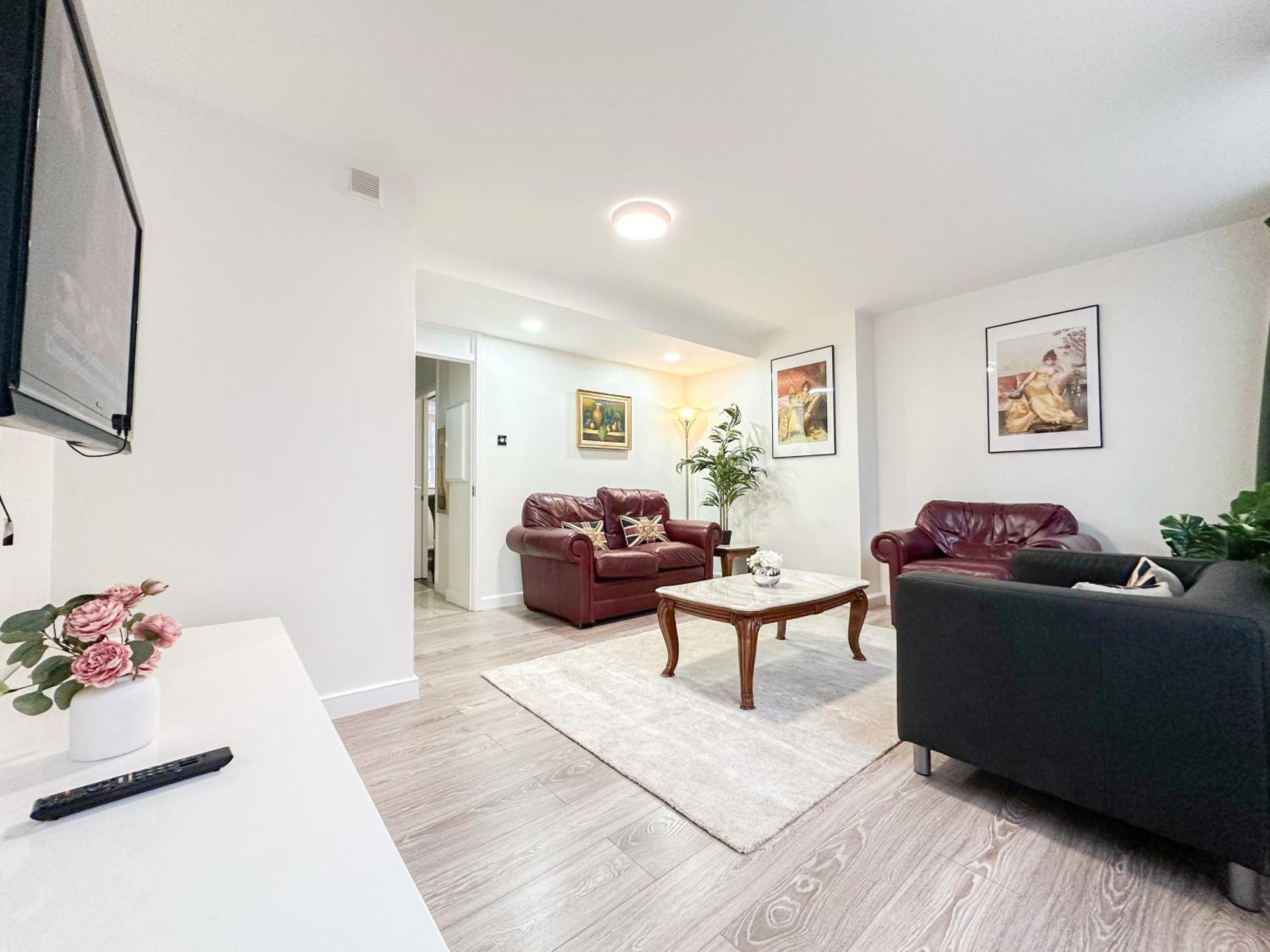 Lägenhet Cosy 3 Bedroom 3 Bathroom Flat With Private Garden- Maida Vale, Near Paddington London