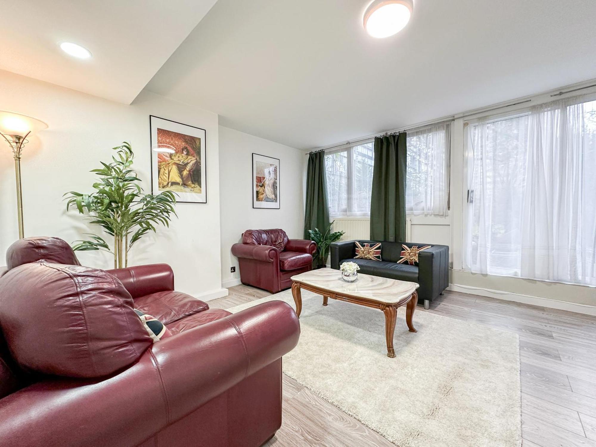 Lägenhet Cosy 3 Bedroom 3 Bathroom Flat With Private Garden- Maida Vale, Near Paddington *
